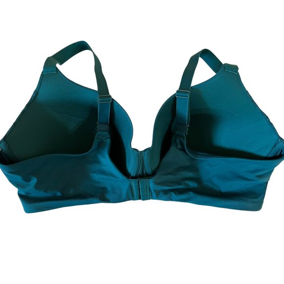 Auden Teal Lace Full Coverage‎ Bra 44DD With Adjustable Straps NWT - Picture 4 of 5